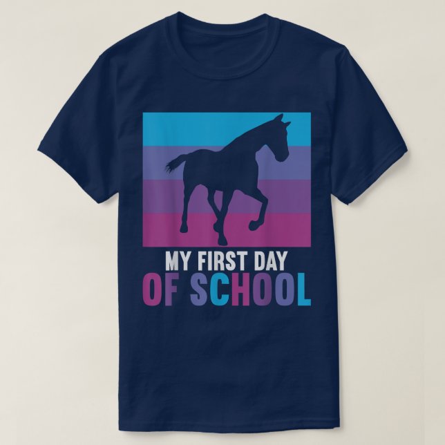 My first day of school 2022 1st Grade back to scho T-Shirt (Design Front)