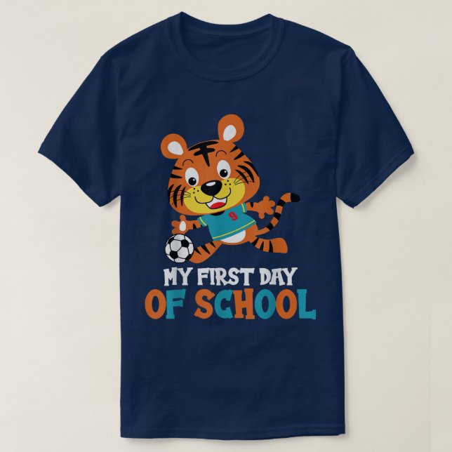 My first day of school 2022 1st Grade back to scho T-Shirt (Design Front)