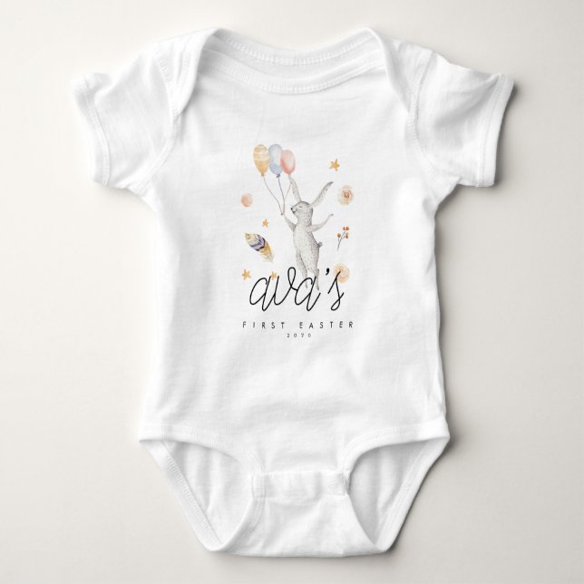 My First Easter Baby Bodysuit (Front)