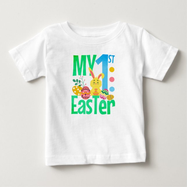 My First Easter Baby T-Shirt (Front)
