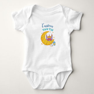 My First Eid Muslim Baby Eid El Fitr Custom Name Bodysuit
