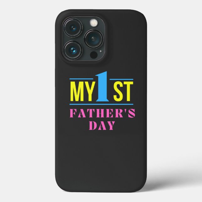 My First Father's Day,My 1st. Father's Day Baby Bo Case-Mate iPhone Case (Back)