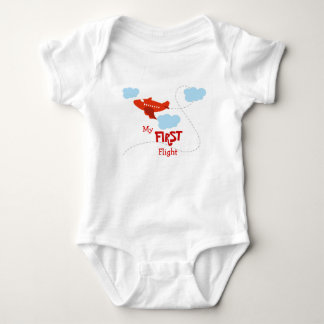 My First Flight Baby Bodysuit