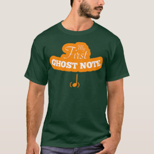 My First Ghost Note Baby Musician  T-Shirt
