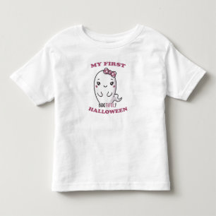 My First Halloween, Bootiful Cute Baby Girl 2023 Toddler T-shirt