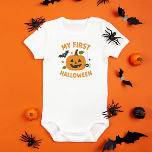 My First Halloween Cute Baby Bodysuit Newborns