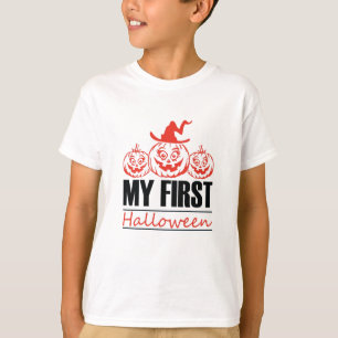 My First Halloween-halloween-ghost-horror-funny T-Shirt