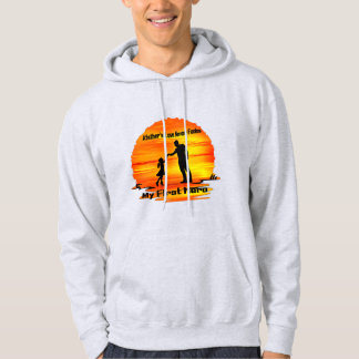 My First Hero Dad Hoodie