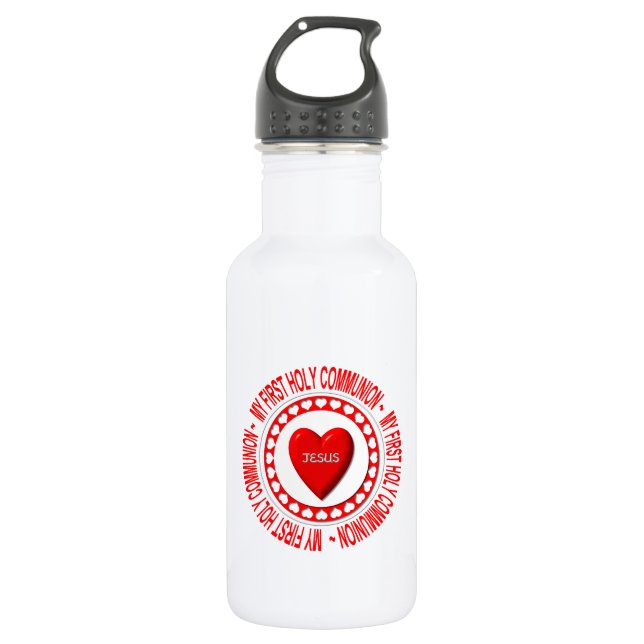 My First Holy Communion 532 Ml Water Bottle (Front)