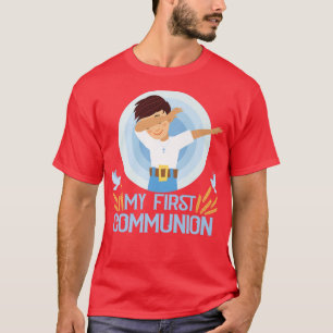My First Holy Communion Dabbing Boy  T-Shirt