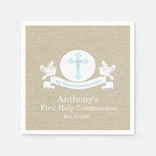 My First Holy Communion Personalized Napkin