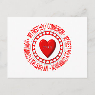 My First Holy Communion Postcard