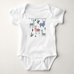 My First Llama Collection Baby Bodysuit