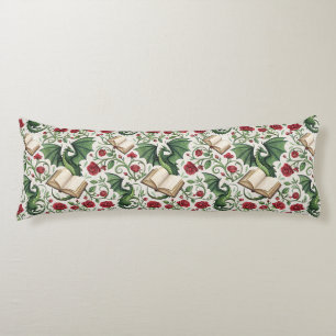 My First Loves - Dragons and Books Body Pillow