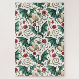 My First Loves - Dragons and Books Jigsaw Puzzle