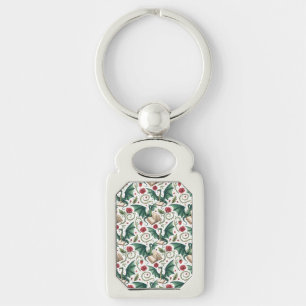 My First Loves - Dragons and Books Keychain