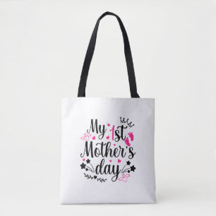 My First Mother's Day As A Mommy 2 Tote Bag