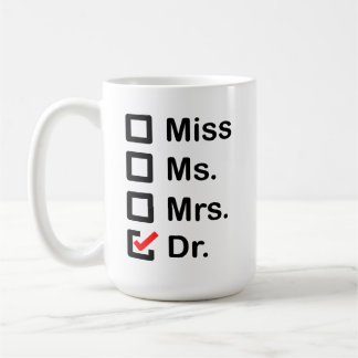 My First Name is Doctor Coffee Mug