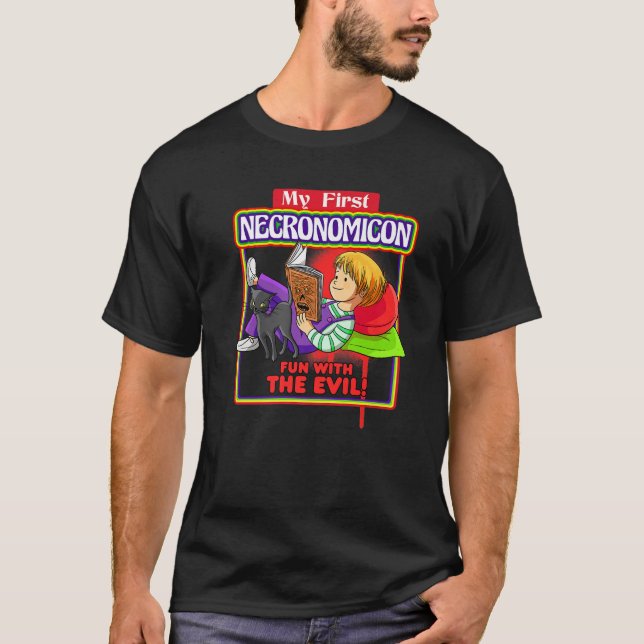 My first Necronomicon Fun with the Evil Witchcraft T-Shirt (Front)