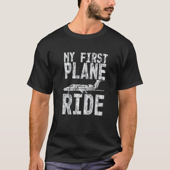 My First Plane Ride      T-Shirt (Front)