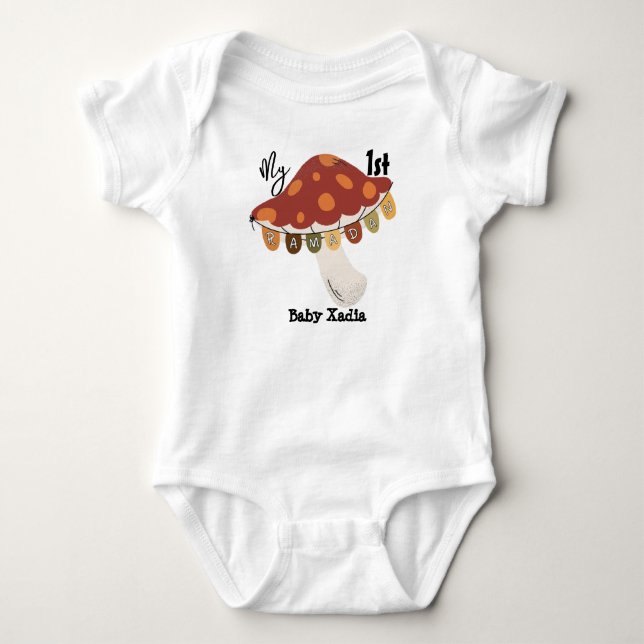 My first ramadan baby bodysuit (Front)