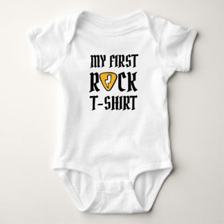 My First Rock T-Shirt Baby Bodysuit