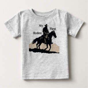 My First Rodeo' Baby T-Shirt for Rodeo Birthday