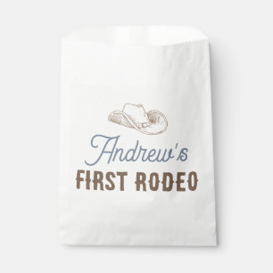 My First Rodeo Personalized Birthday Favour Bag