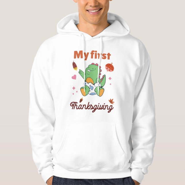 My first Thanksgiving Hoodie (Front)