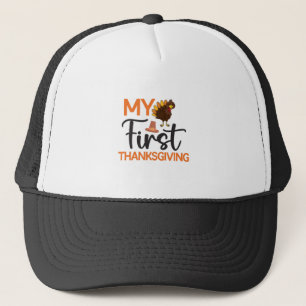 My First Thanksgiving Trucker Hat