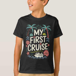 My First Time Cruise Family Vacation Ship Trip 202 T-Shirt