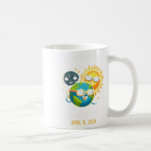 My First Total Solar Eclipse April 8th 2024 Toddle Coffee Mug