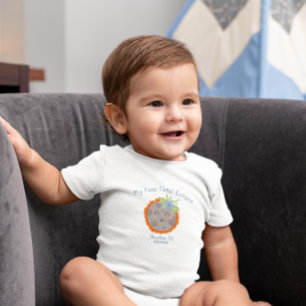 My First Total Solar Eclipse Custom Location Baby T-Shirt