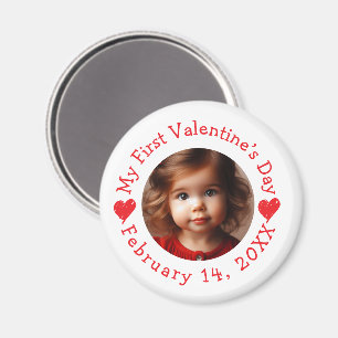 My first Valentine’s Day Customizable Magnet