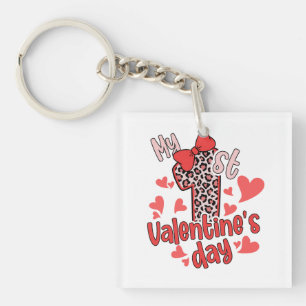 My First Valentine’s Day Keychain