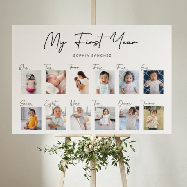 My First Year Photo Collage (Creator Uploaded)