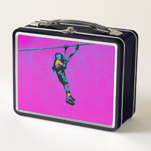 My First Zipline - Zipliner Rider Metal Lunch Box
