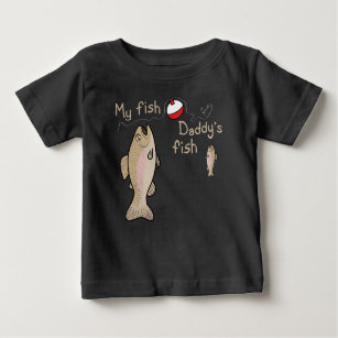 My Fish Daddys Fish Baby T-Shirt
