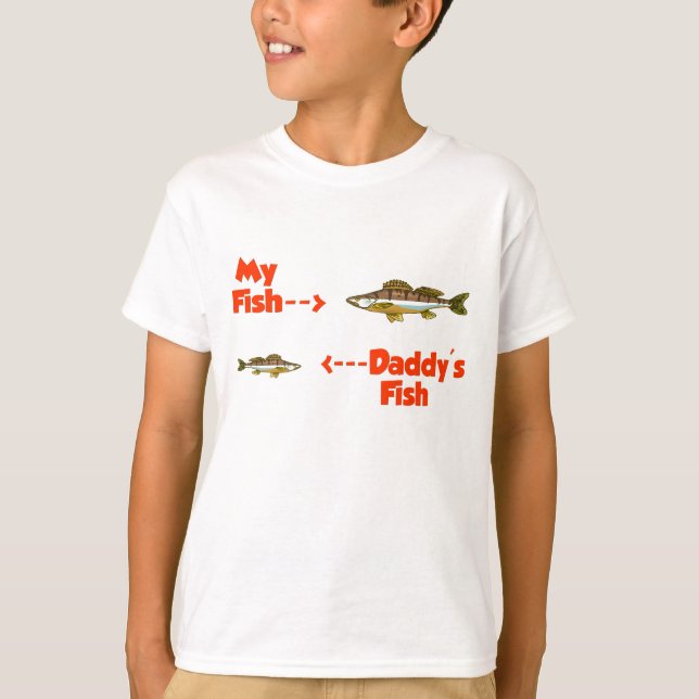 My fish daddy's fish T-Shirt (Front)