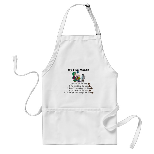 My Five Moods Apron (Front)
