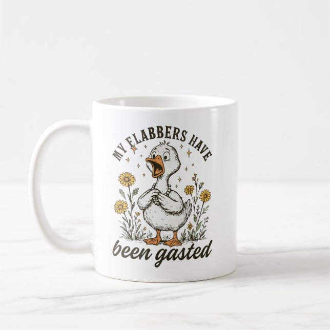 My Flabbers Have Been Gasted Coffee Mug (Left)