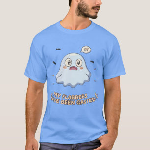 My Flabbers Have Been Gasted – Cute Ghost Kawaii T-Shirt