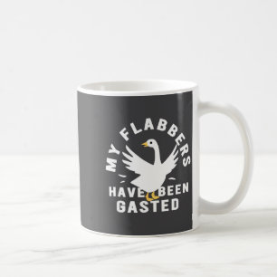 My Flabbers Have Been Gasted Distressed Retro Funn Coffee Mug