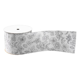 My Flower Design 3 Grosgrain Ribbon