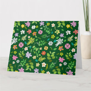 My Flower Design 4 Thank You Card