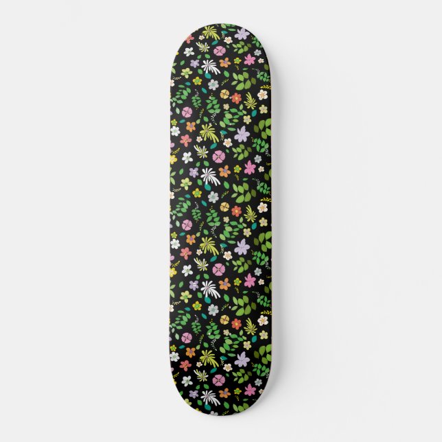 My Flower Design 5 Skateboard (Front)