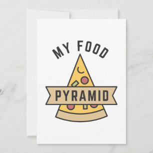 My Food Pyramid Thank You Card