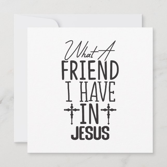 My Friend is Jesus (Front)