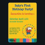 My Friend Maisy Birthday Invitation<br><div class="desc">Maisy is everyone's best friend! Lucy Cousins's adorable,  friendly mouse with her bright red shirt and blue pants will appeal to kids of all ages and interests. This cute and fun design will put a smile on your face.</div>
