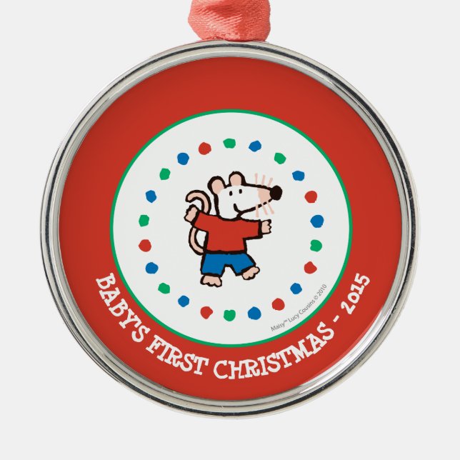 My Friend Maisy Metal Ornament (Front)
